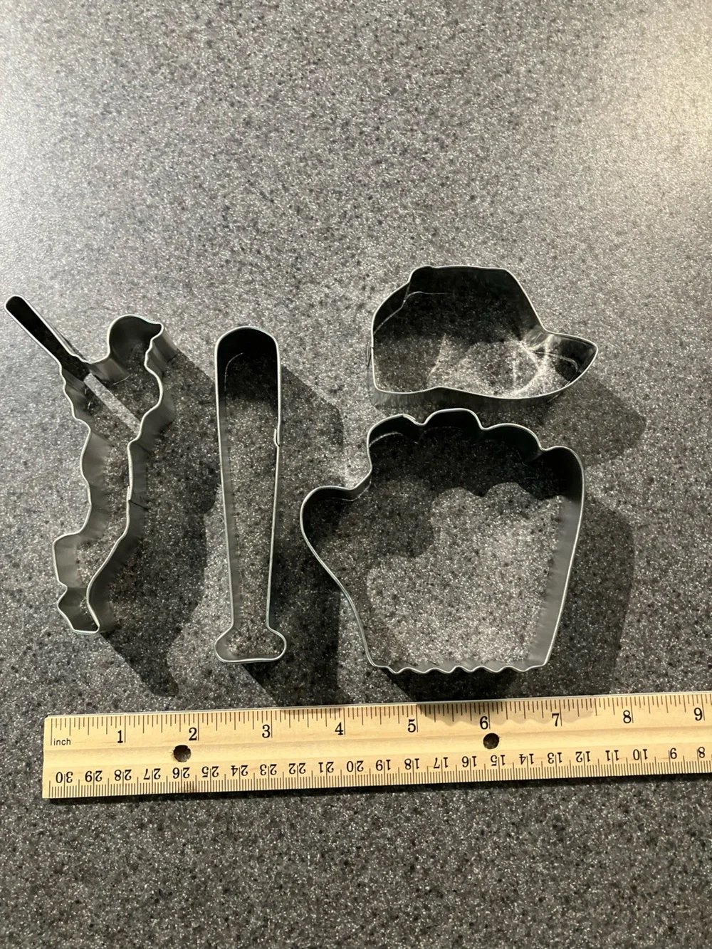 Metal Cookie Cutter Set - Silver